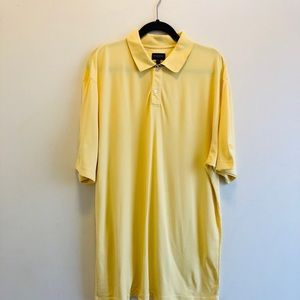 Burberry London  Men’s Yellow Golf Polo Shirt